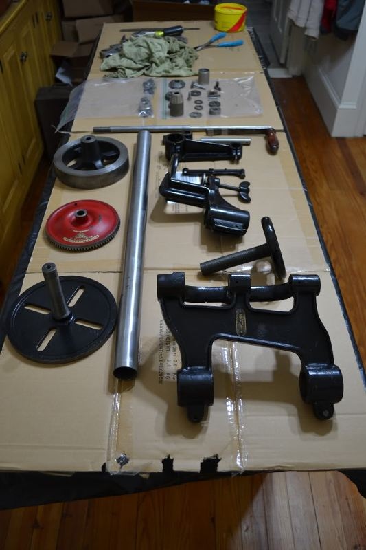 Millers Falls bench drill