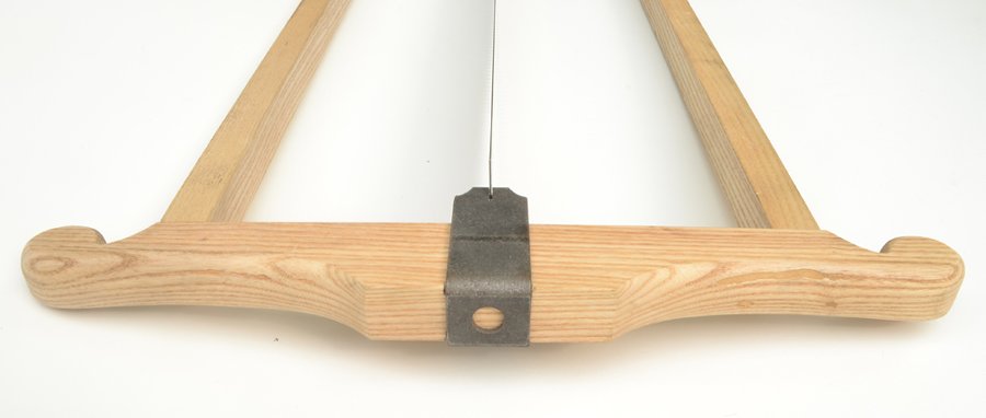 Detail of Roubo frame saw, completed