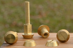 Truncated cone saw bolts