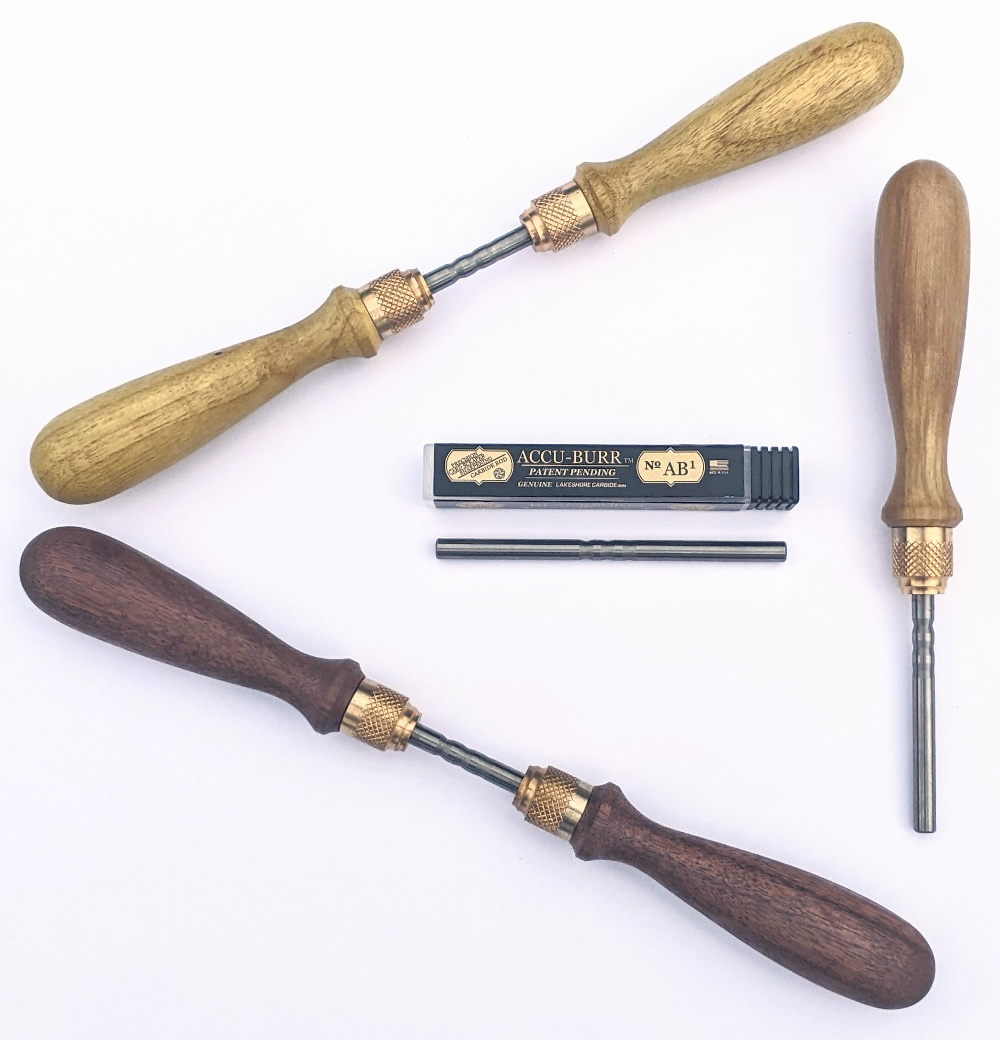 Accu-Burr carbide rod and handled models