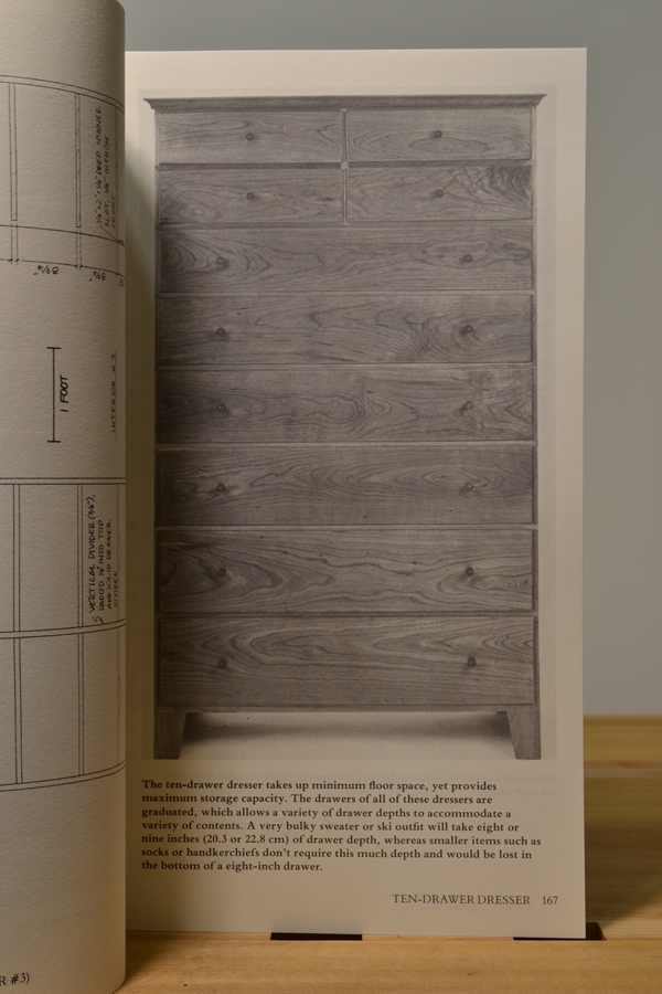 Measured Shop Drawings for American Furniture by Thos. Moser