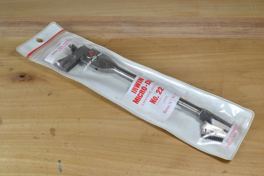 Irwin Micro-Dial No. 22 expansive wood bit