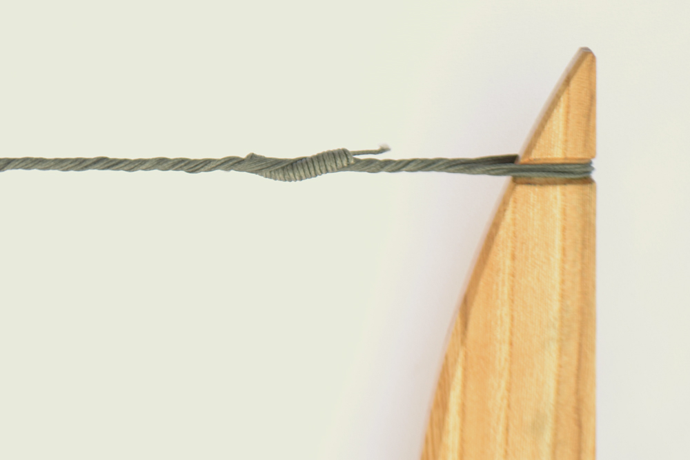 Completed Danish frame saw, closeup