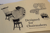 BearKat Wood chair scraper insert art
